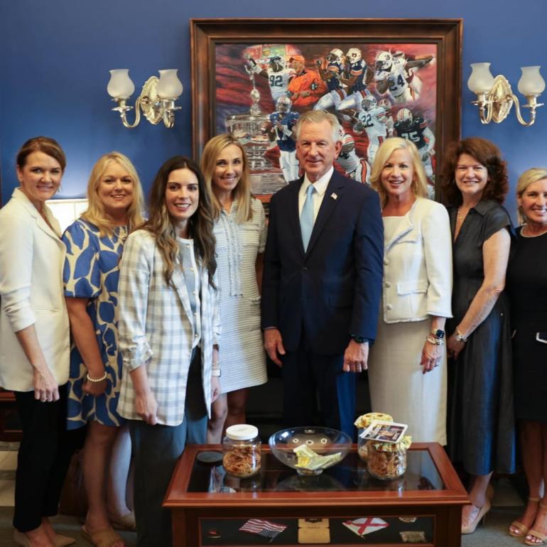 Delegation from Alabama meeting with Senator Tommy Tuberville