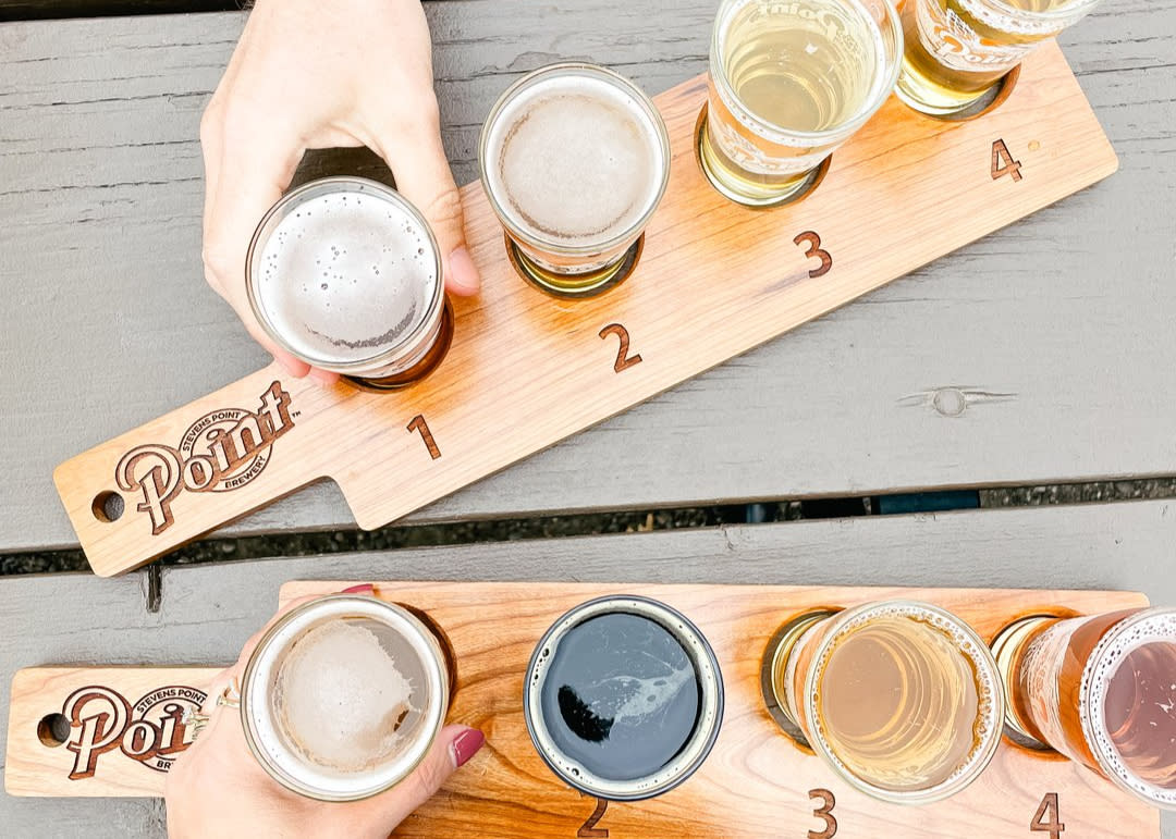 Stevens Point Brewery Beer Flight