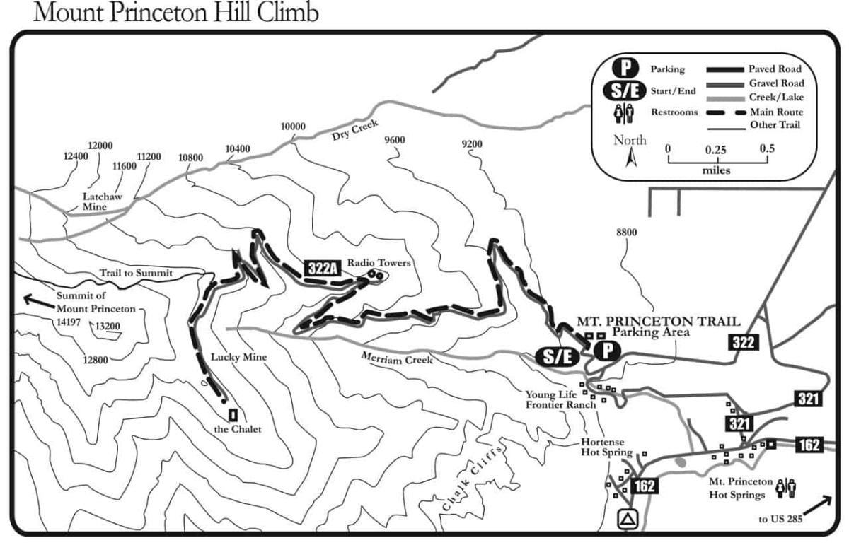 Mt.-Princeton-Hill-Climb-map