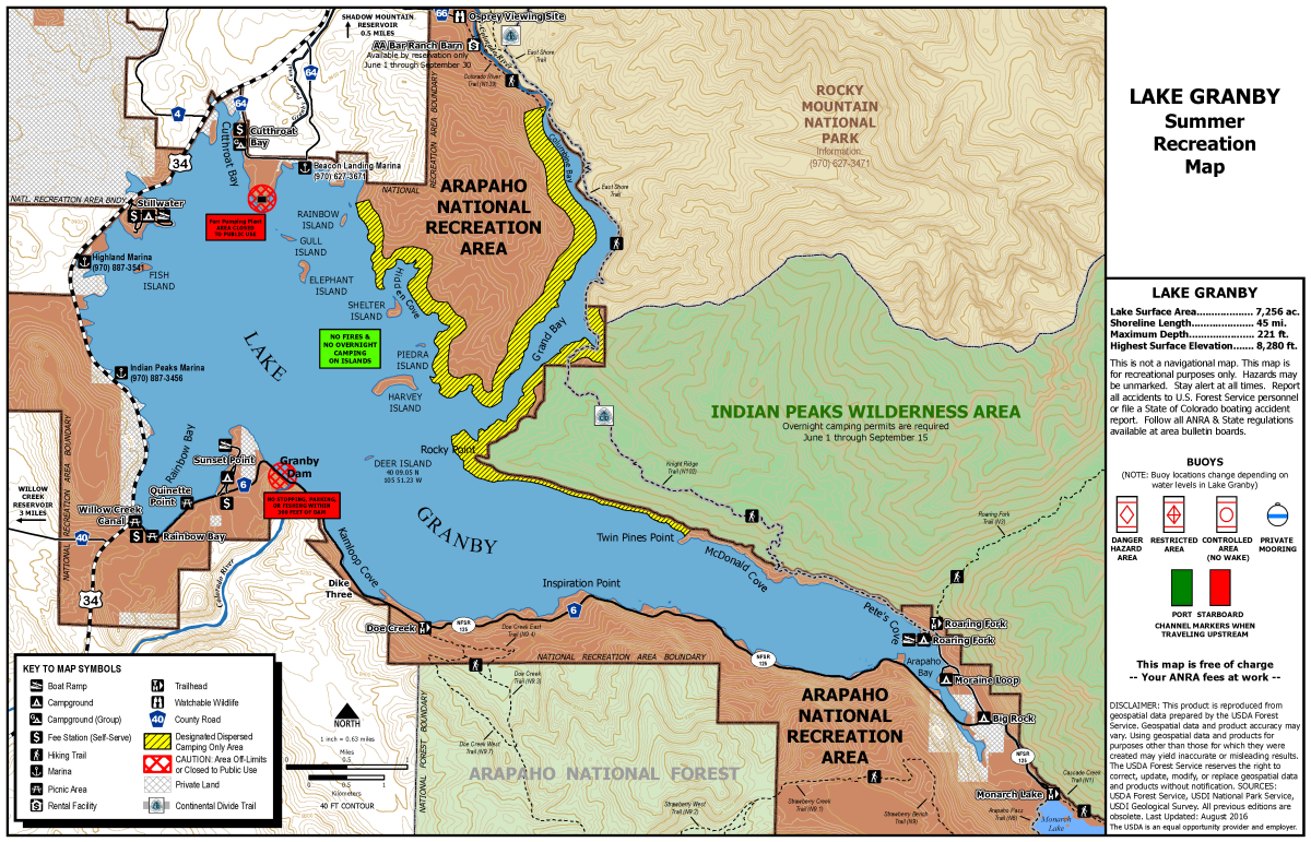 ANFA Recreation Map