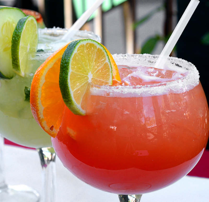 Two margaritas from Garduno's