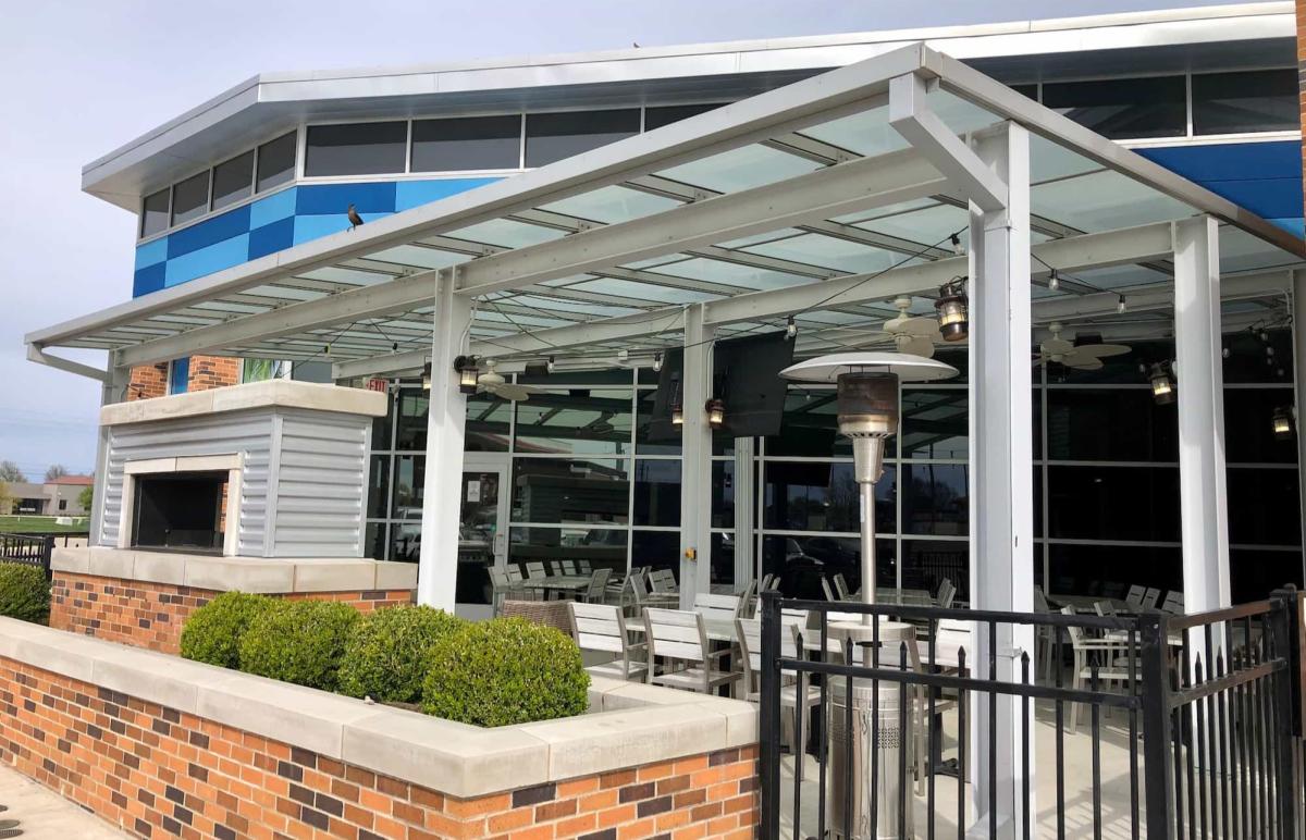 Patio at Hurricane Sports Grill