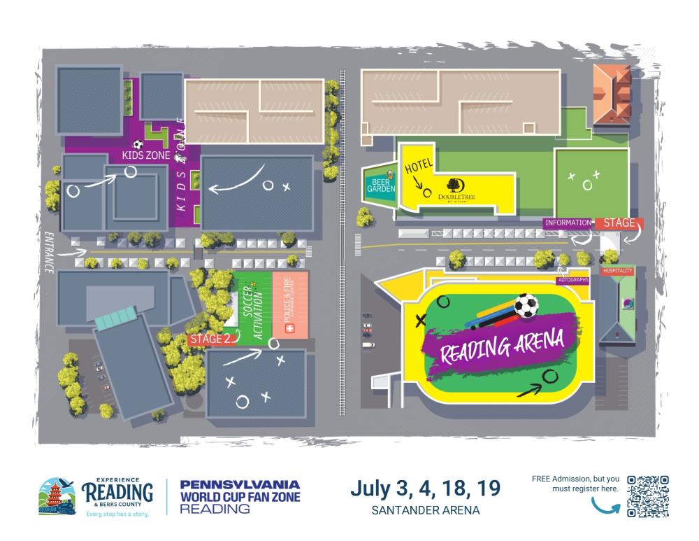 Fan Zone Map Updated