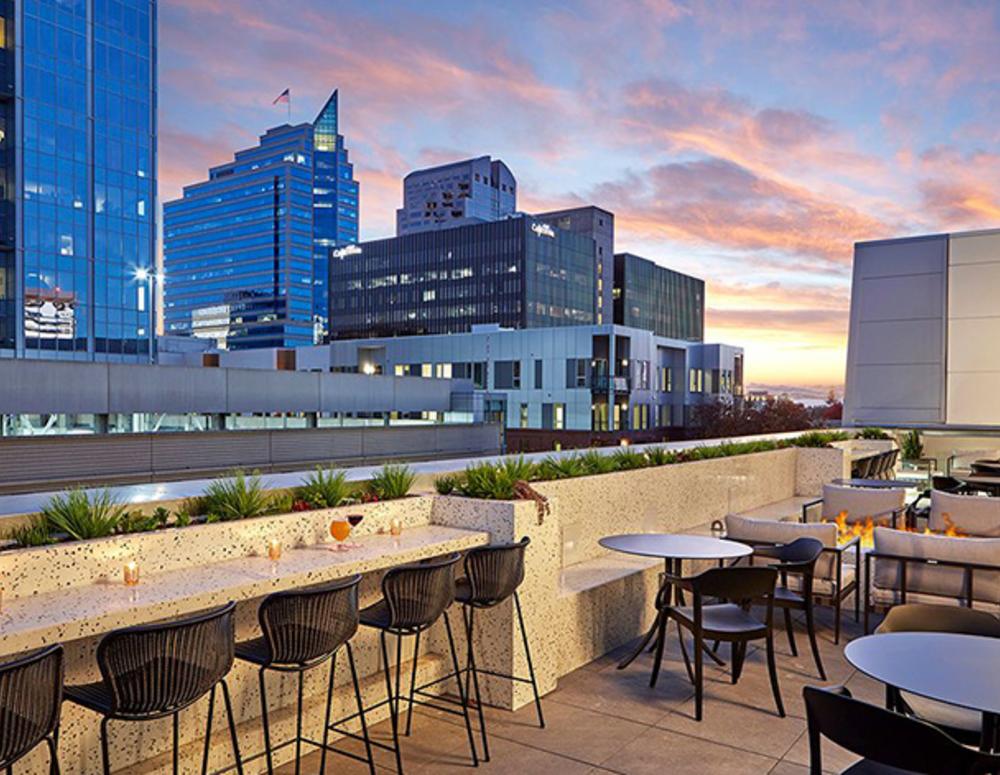 Elevated Serenity: Rooftop Lounge Bliss