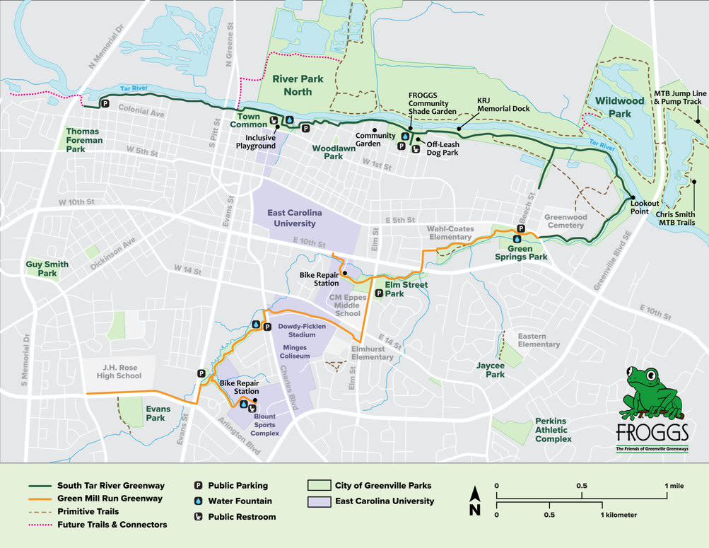Greenway Map 2024