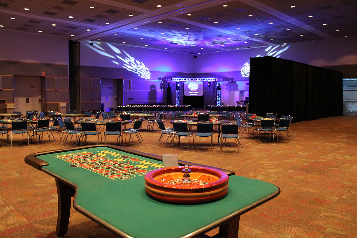 Roulette table