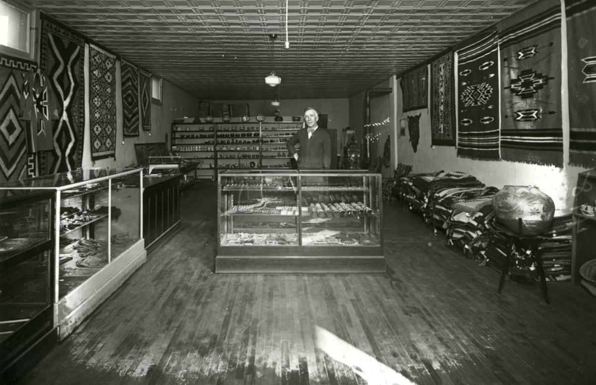 Interior of Maisel’s shop, New Mexico Magazine