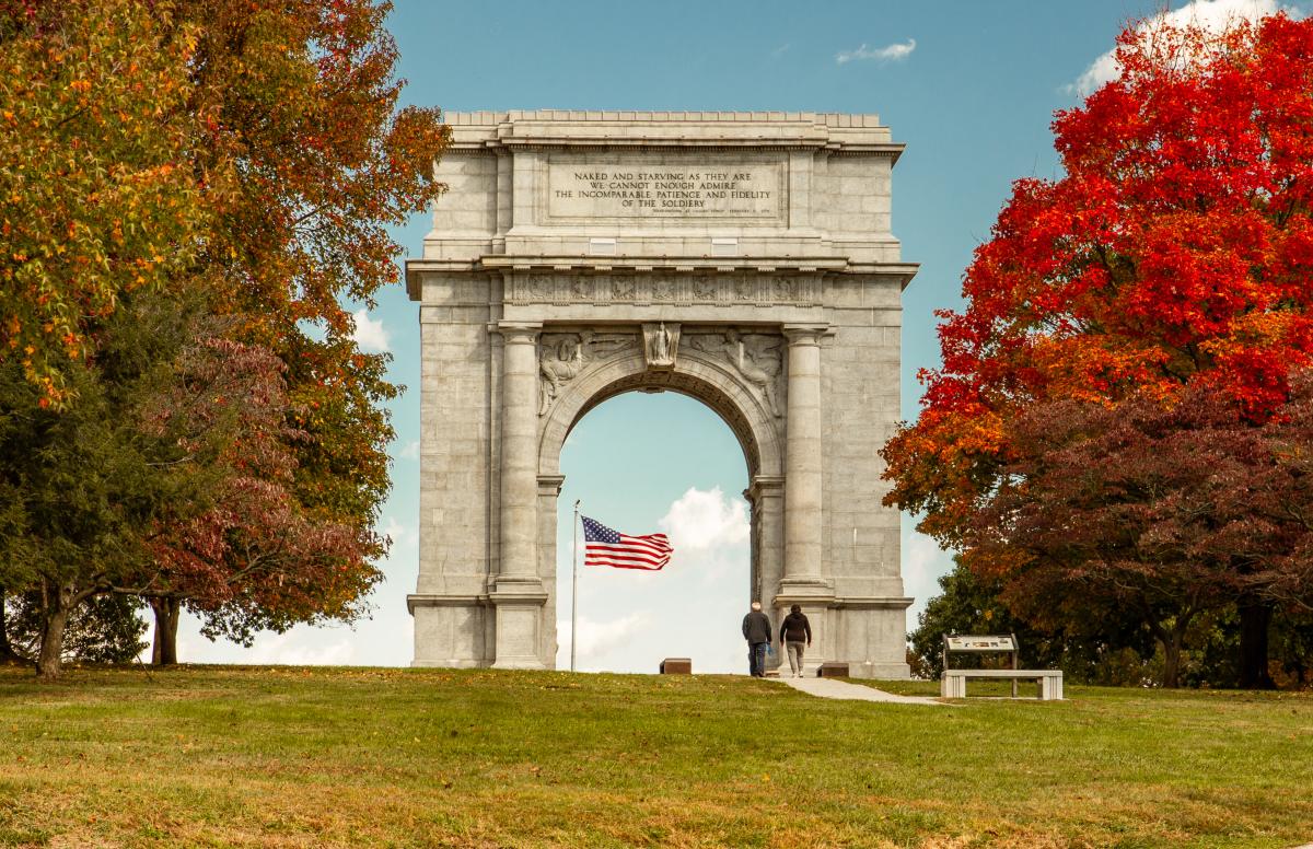 Valley Forge in Fall