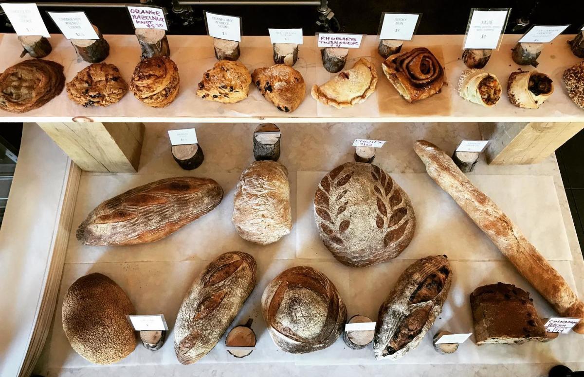 Artisan breads and baked goods at Talking Breads in Mechanicsburg