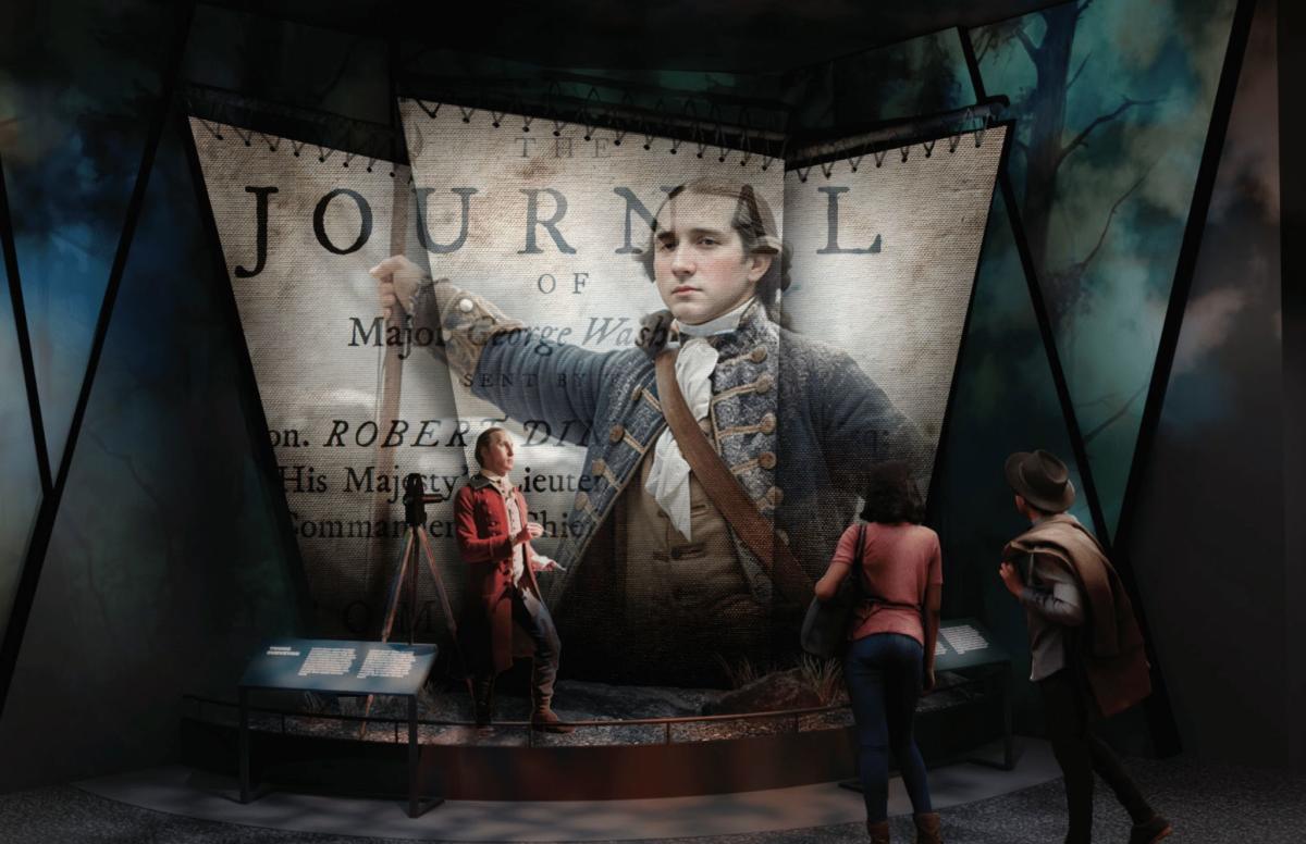 Mount Vernon - Education Center Rendering - George Washington Revolutionary Life Exhibit - U2C