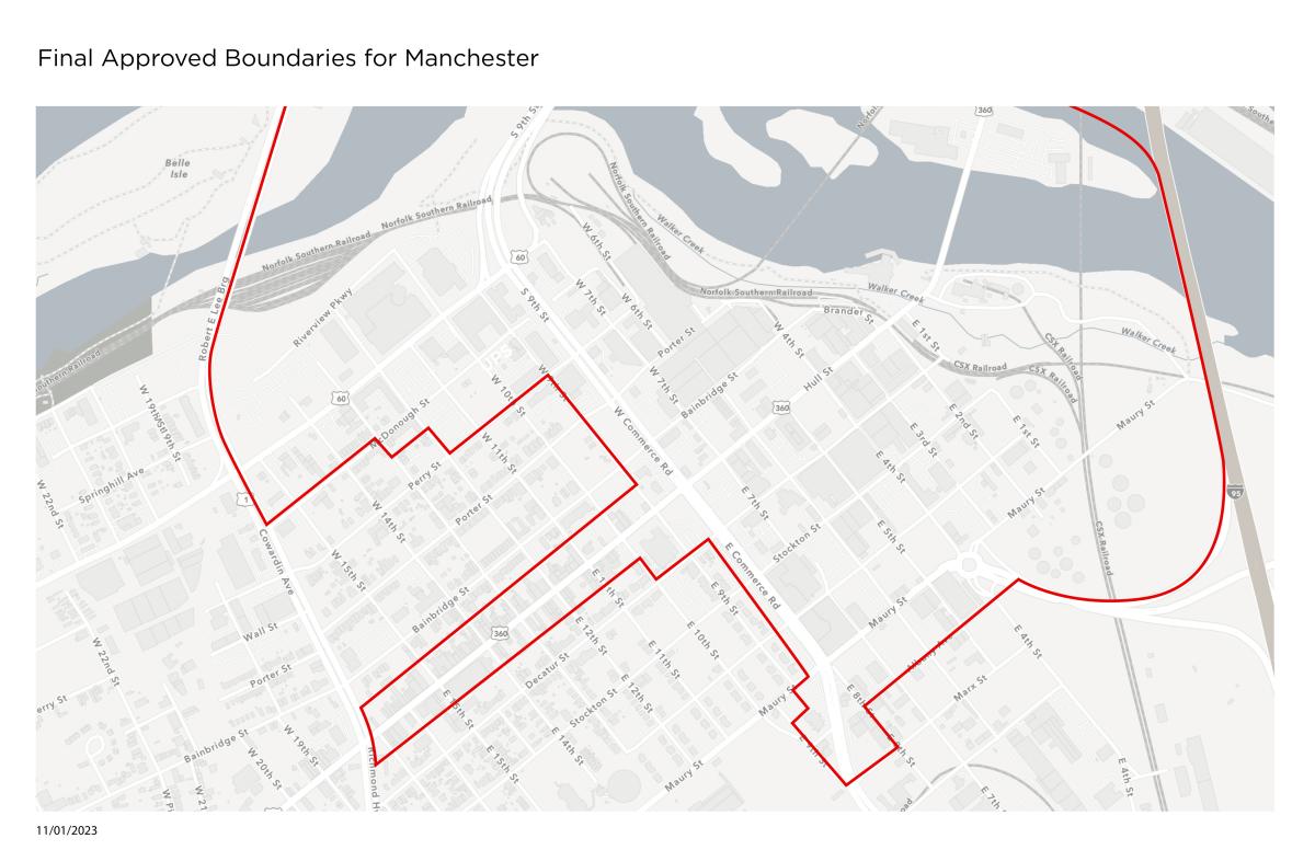 Final Approved Boundaries for Manchester