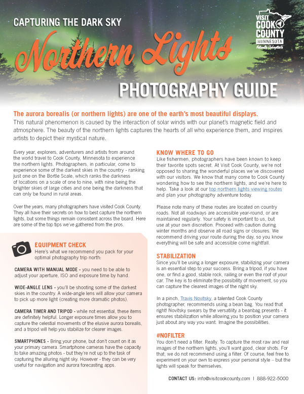 Northern Lights Photography Guide (PNG)