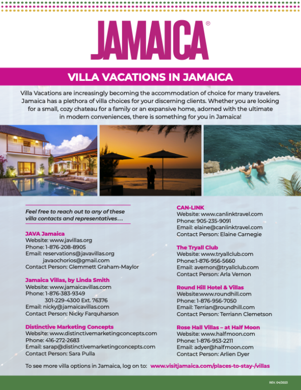 Villas Vacations in Jamaica