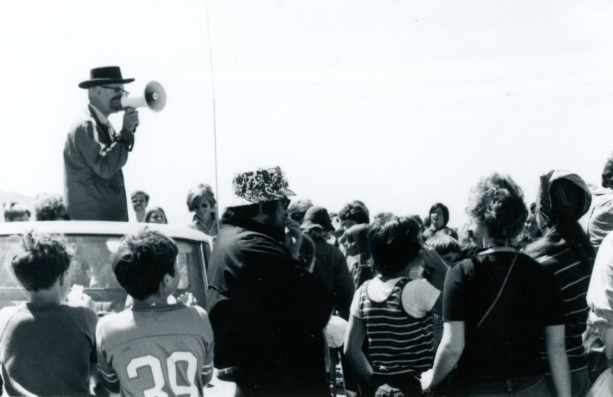 Historic Sandcastle Contest Photo from 1970's