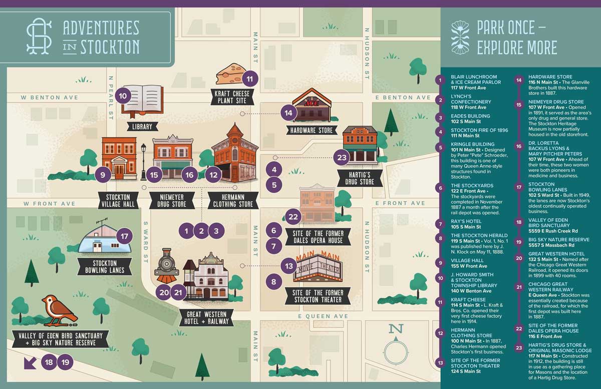 Stockton Map