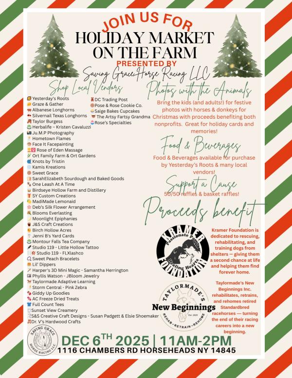 Holiday Market on the Farm