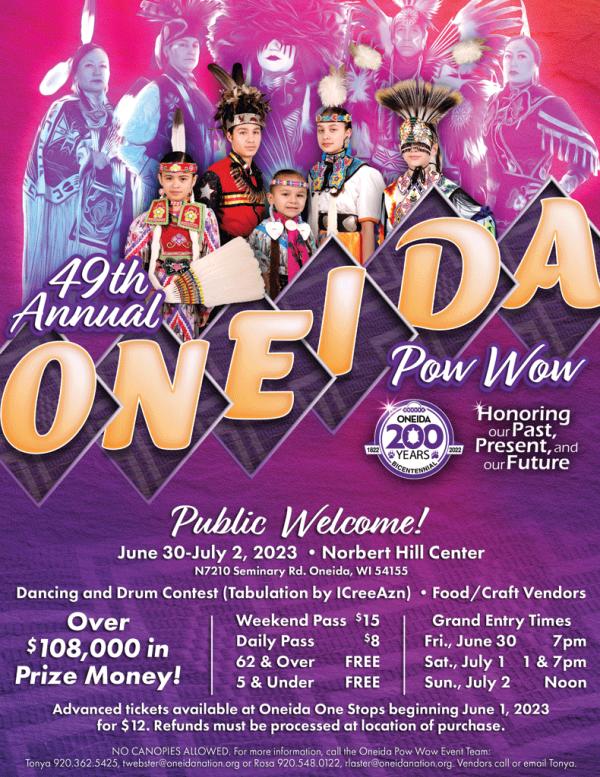 Oneida pow wow