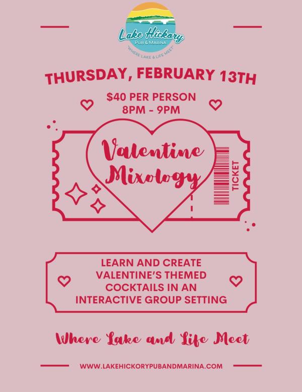 Valentine's Mixology Class