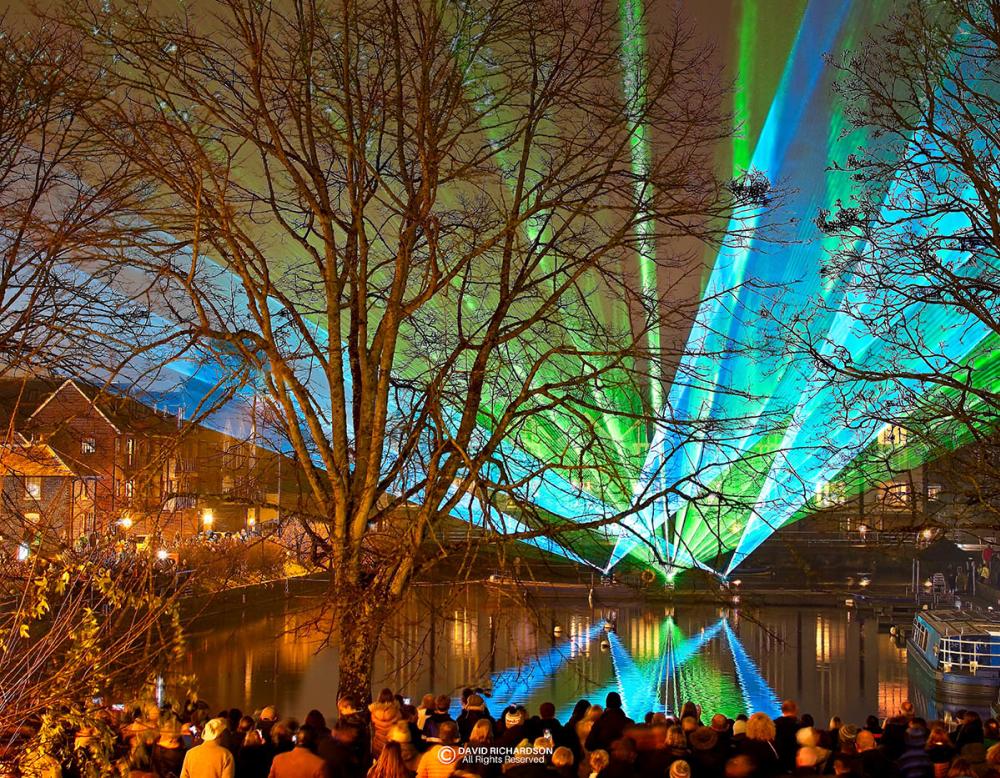 Lasers light up Chichester