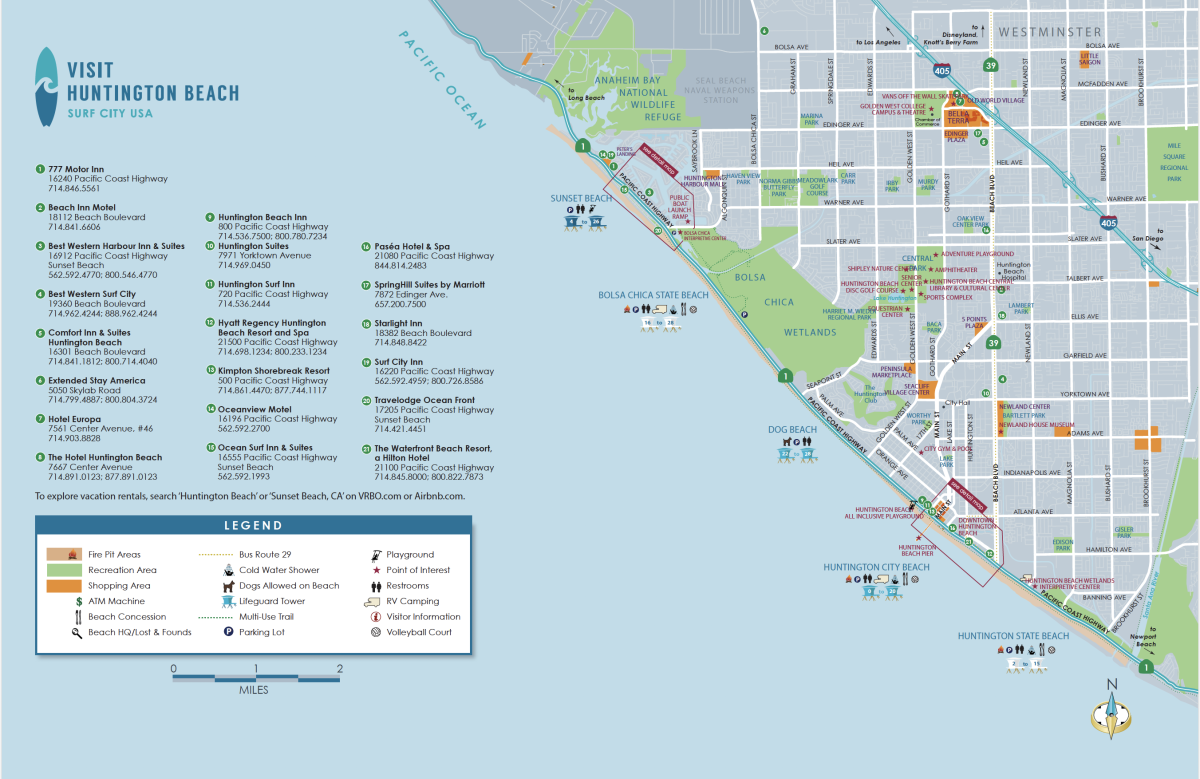 2024 City of Huntington Beach Map