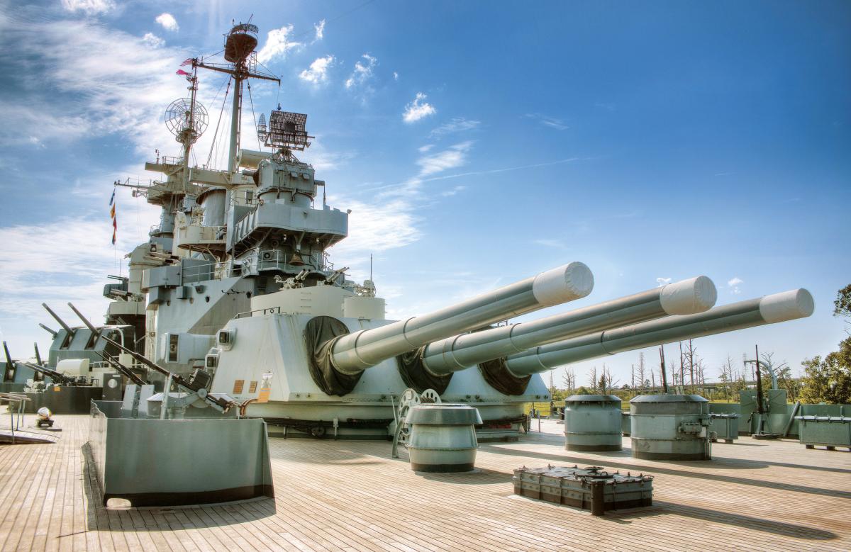 Image of the Battleship North Carolina - Wilmington