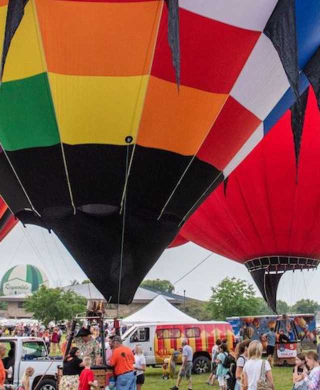 Jupiter Balloon Flights Festival At Conner Prairie In Fishers, IN