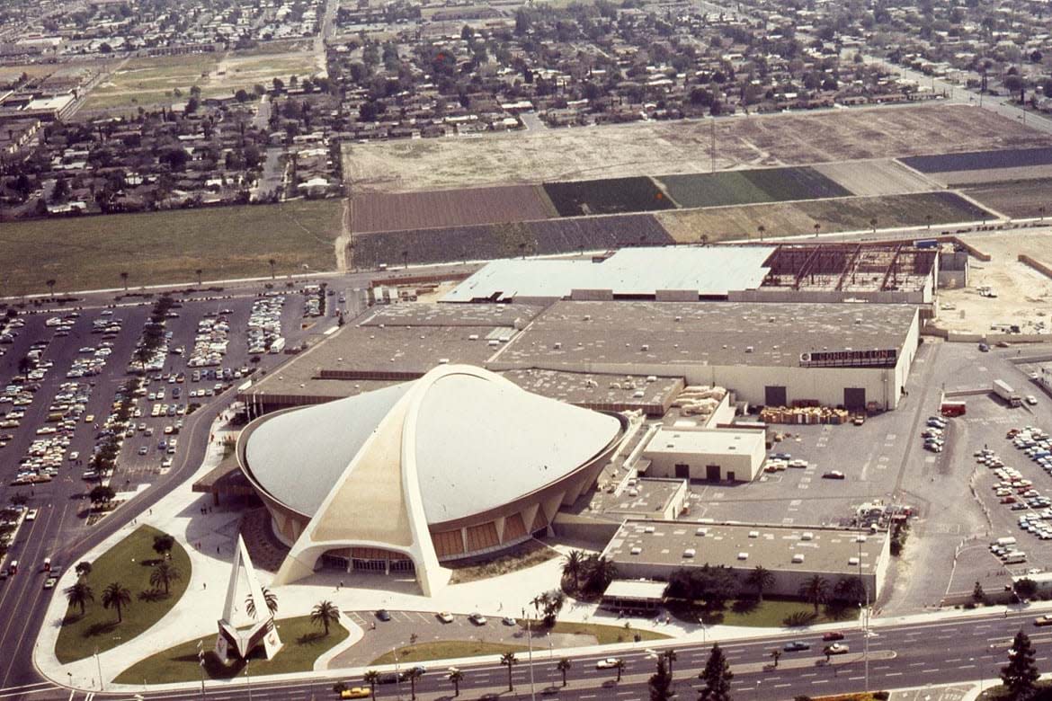 Anaheim Convention Center in 1974