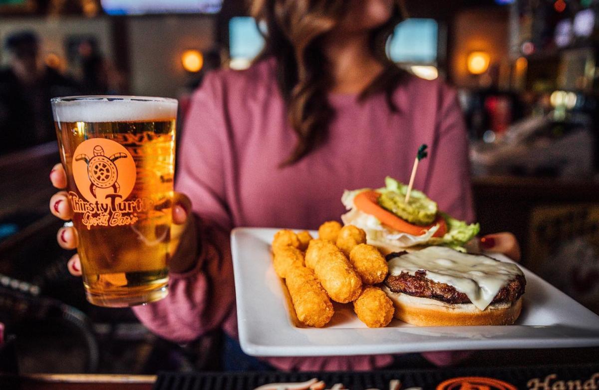 Food and Drink at Thirsty Turtle