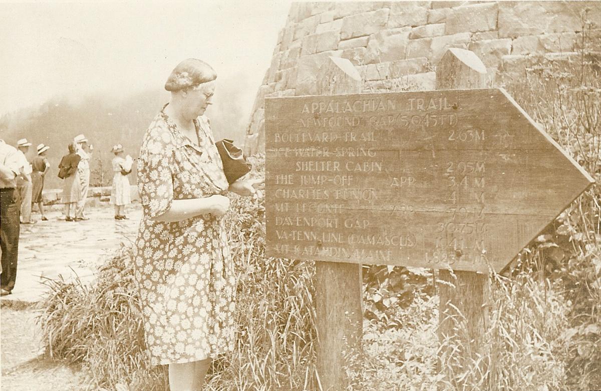 appalachian trail sign