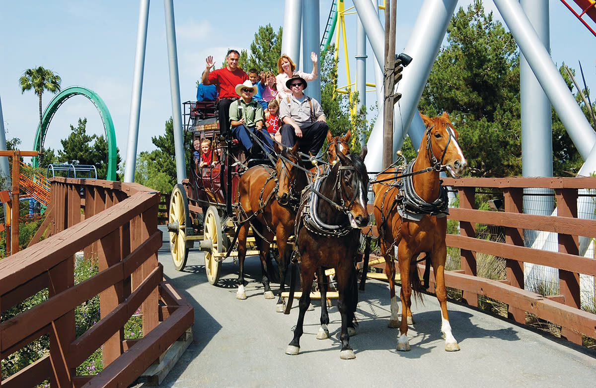 Knott's Berry Farm Horse Riding