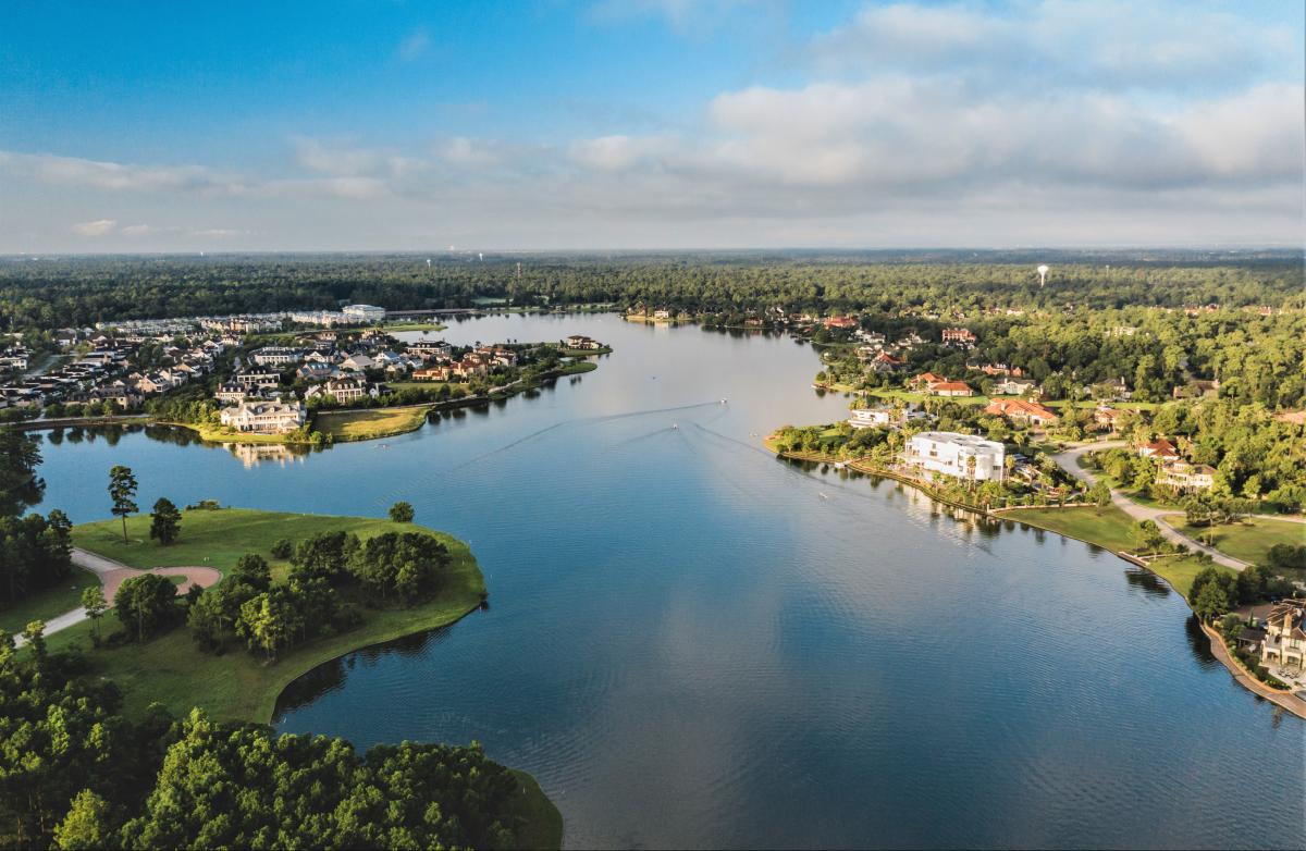 Lake Woodlands Aerial