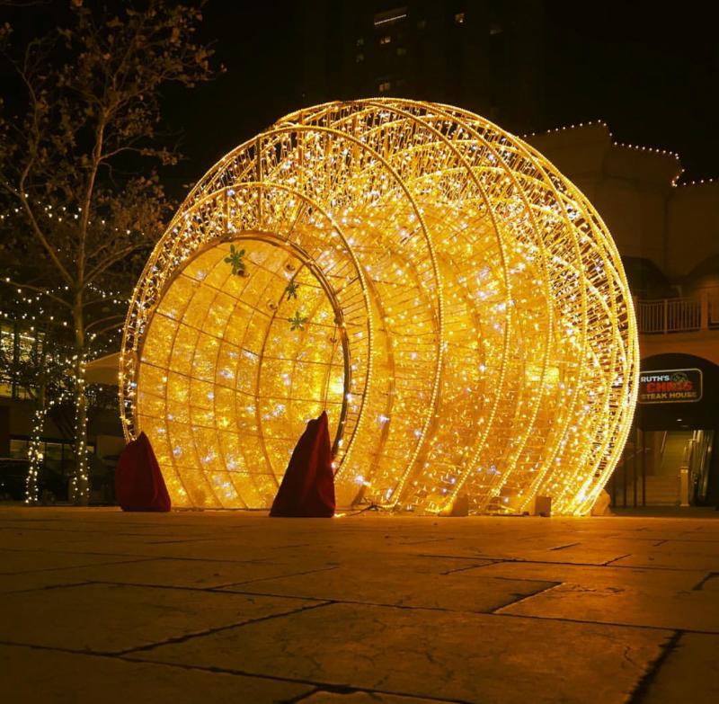 Holiday Lights at the Virginia Beach Town Center