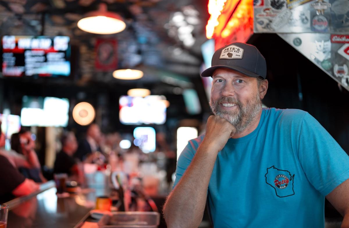Pete Owner of Pete's Garage Bar