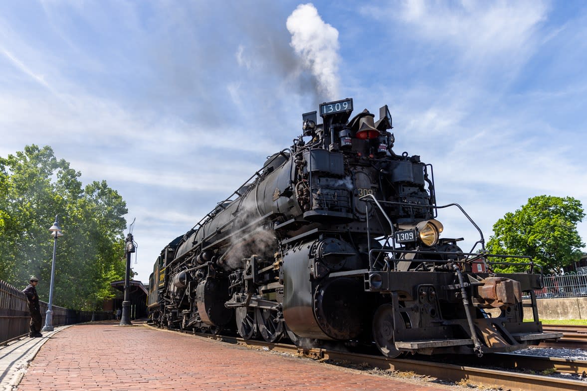 Western Maryland Scenic Railroad - 1309 - Switzerfilm - Cumberland MD