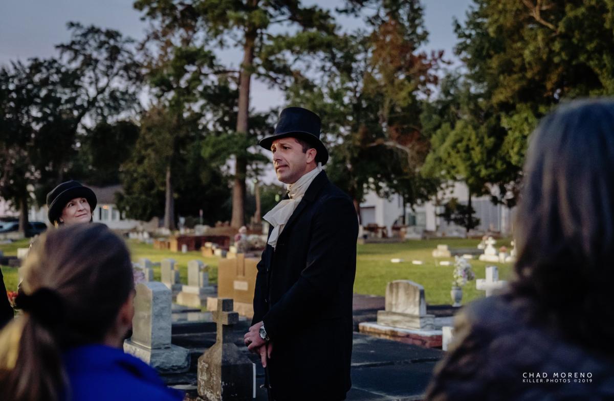 Samuel Kirby (Chris Breaux) Cemetery Tour