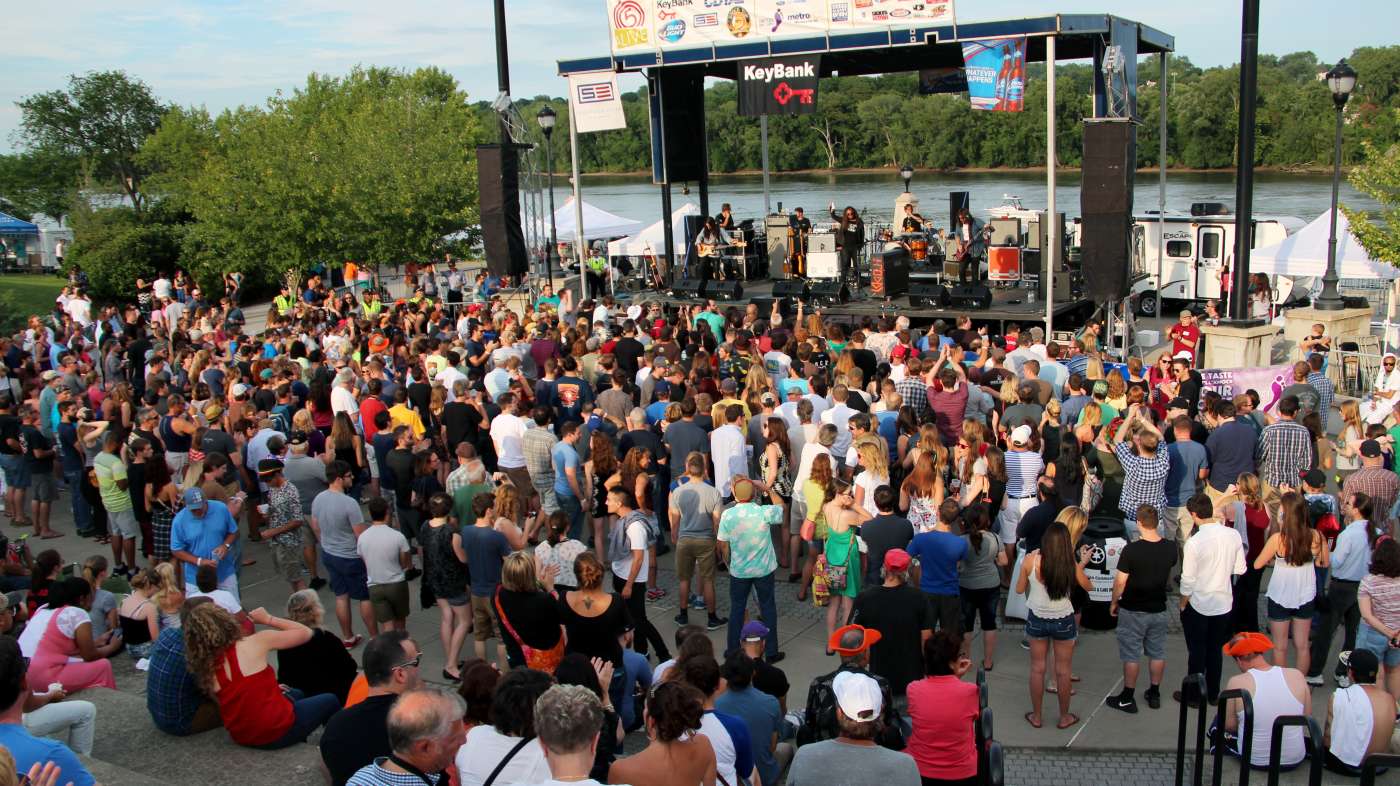 Outdoor concert