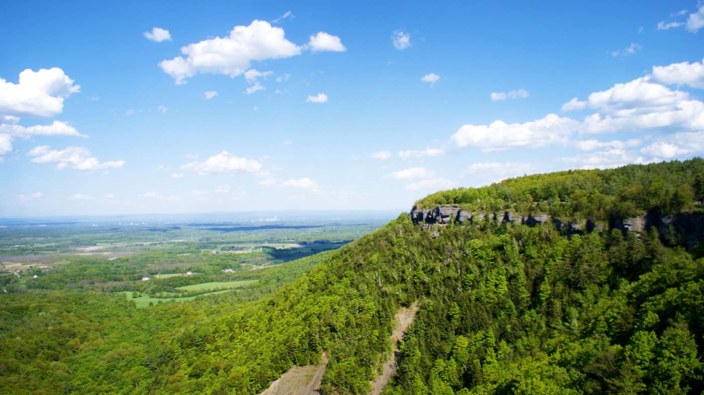 Mountain top view