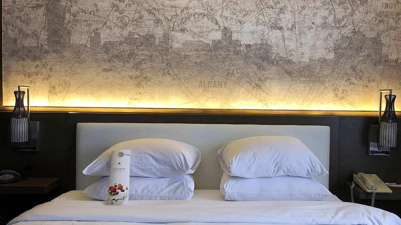 Albany Marriott Hotel rooms