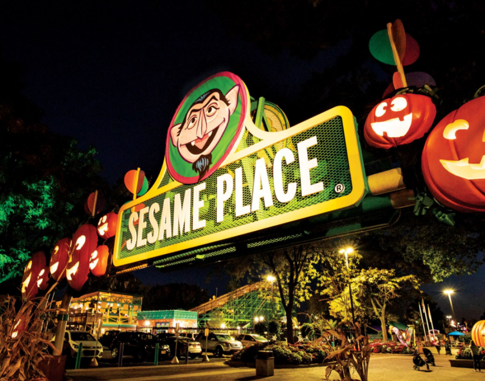 Sesame Place Spooktacular Nighttime