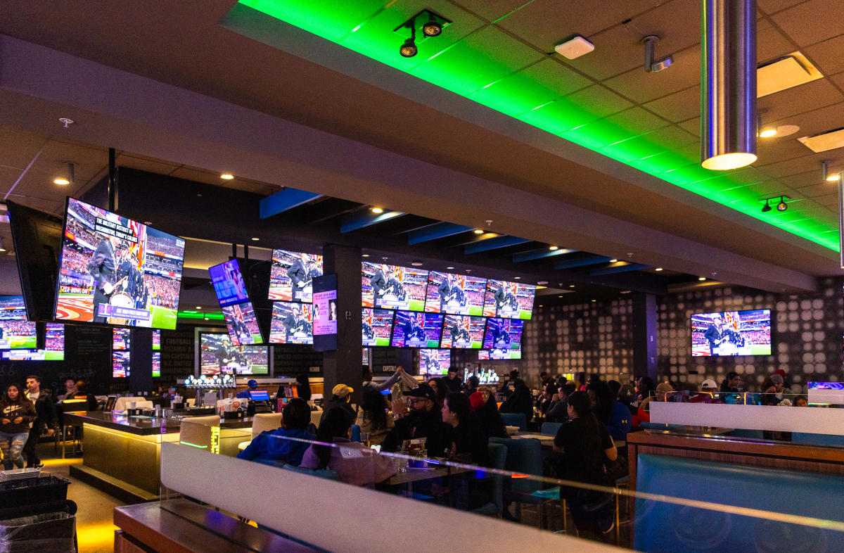 Dave & Buster's Springfield Town Center - Seating Area - April Greer- Fun and Games