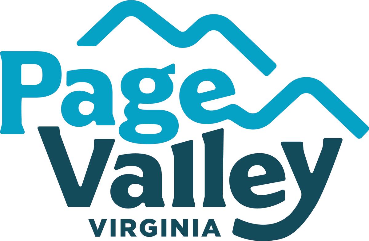 Page Valley primary logo blues