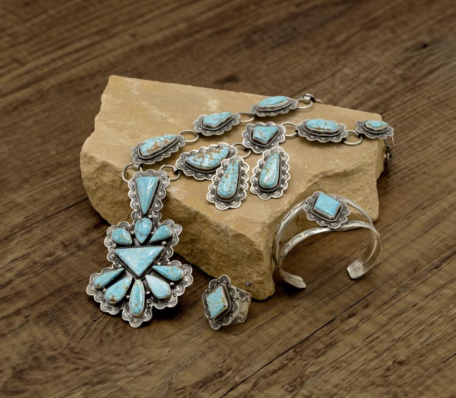 A selection of jewelry from Gertrude Zachary.