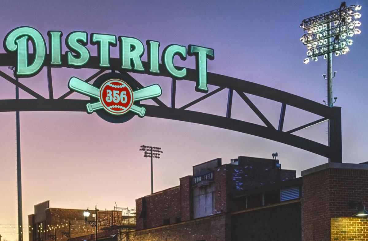 District 356, the gateway to all things fun at the Fluor Field at the West End!