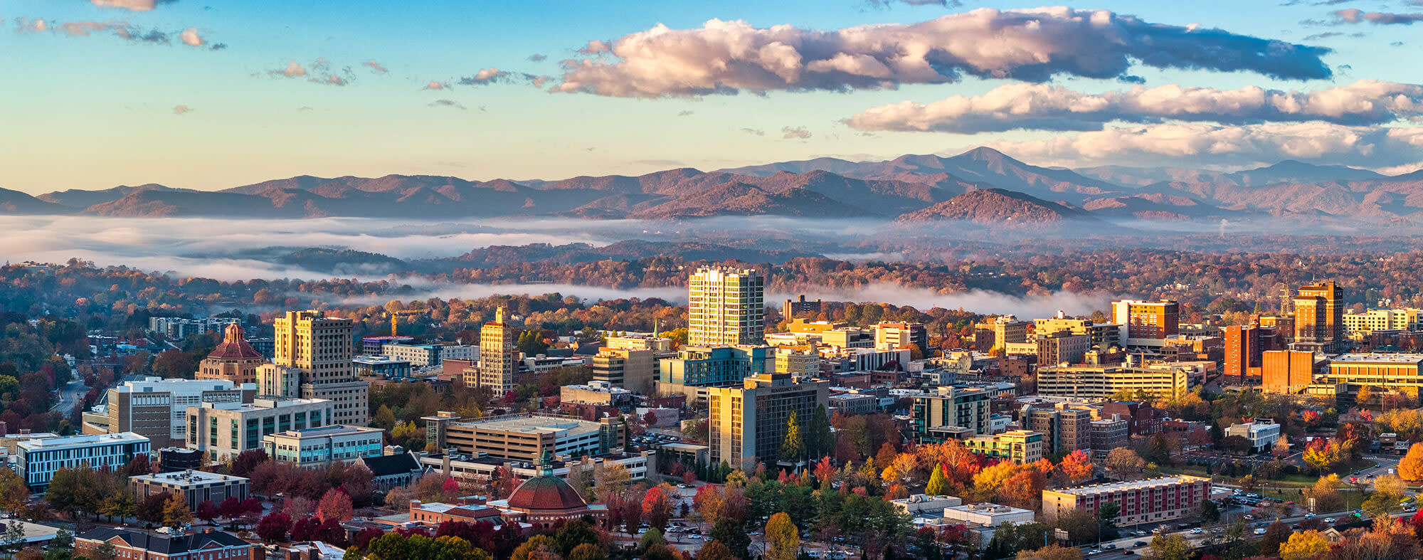 View of Downtown Asheville