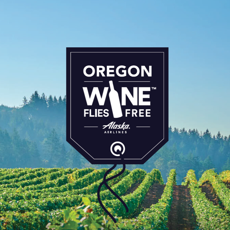 Oregon Wines Fly Free on Alaska Airlines