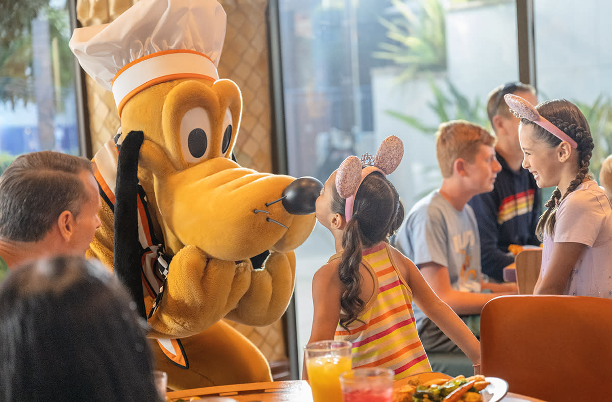 Goofy's Kitchen Character Dining at Disneyland Anaheim, CA