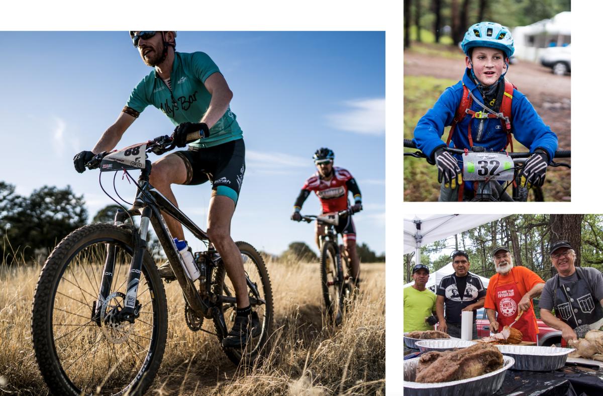 Riders on the Fort Bayard–Dragonfly trails, New Mexico Magazine