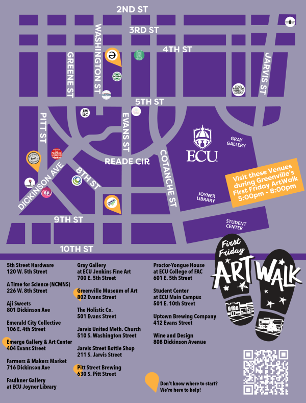 ArtWalk Fall 2024 Map