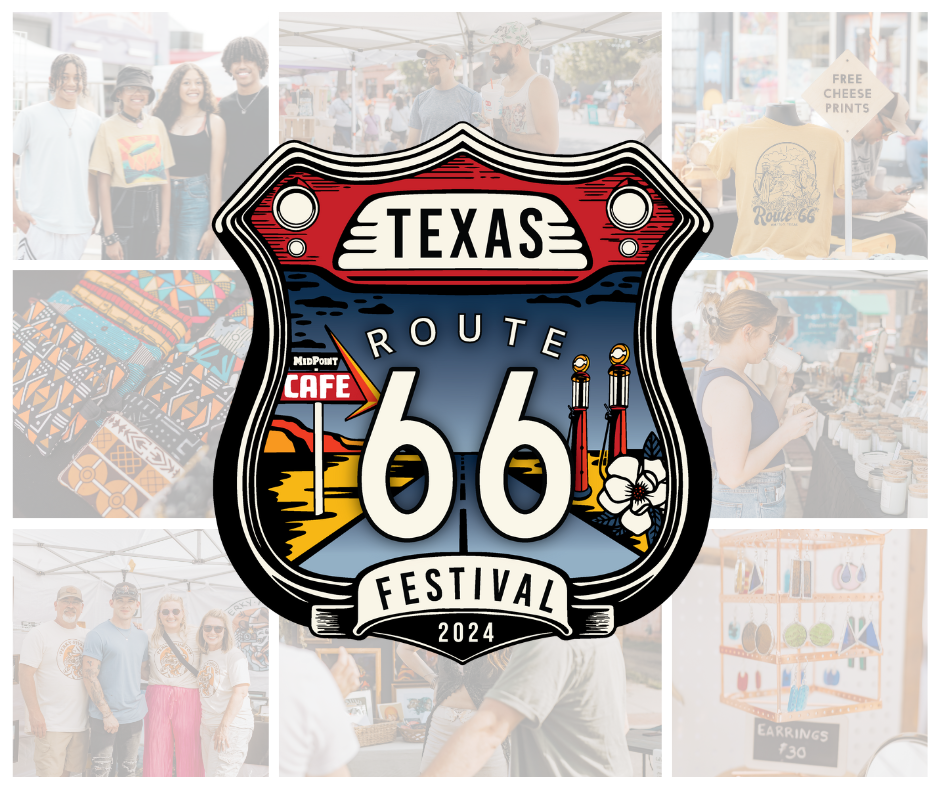 2024 Tx 66 Festival Collage w/ Logo