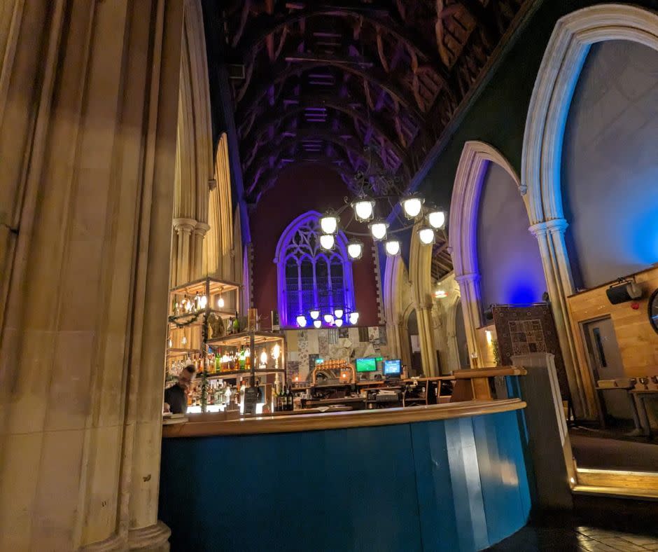 A pub in a former Church in Chichester